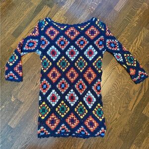 Boho Vintage Sweater M